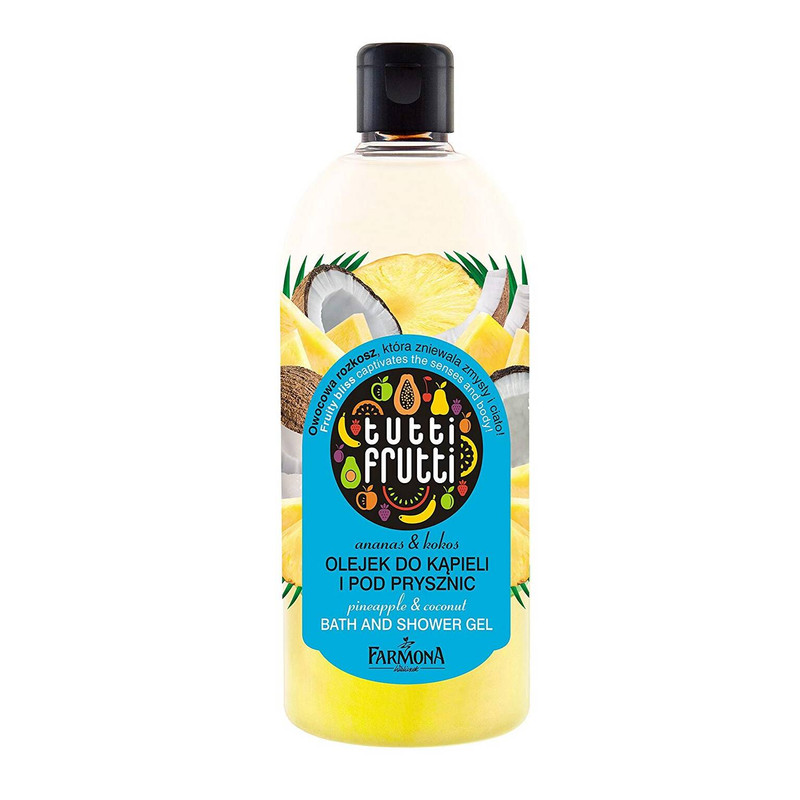 خرید و قیمت شامپو بدن فارمونا مدل آناناس و نارگیل توتی فروتی حجم 500 میلی لیتر