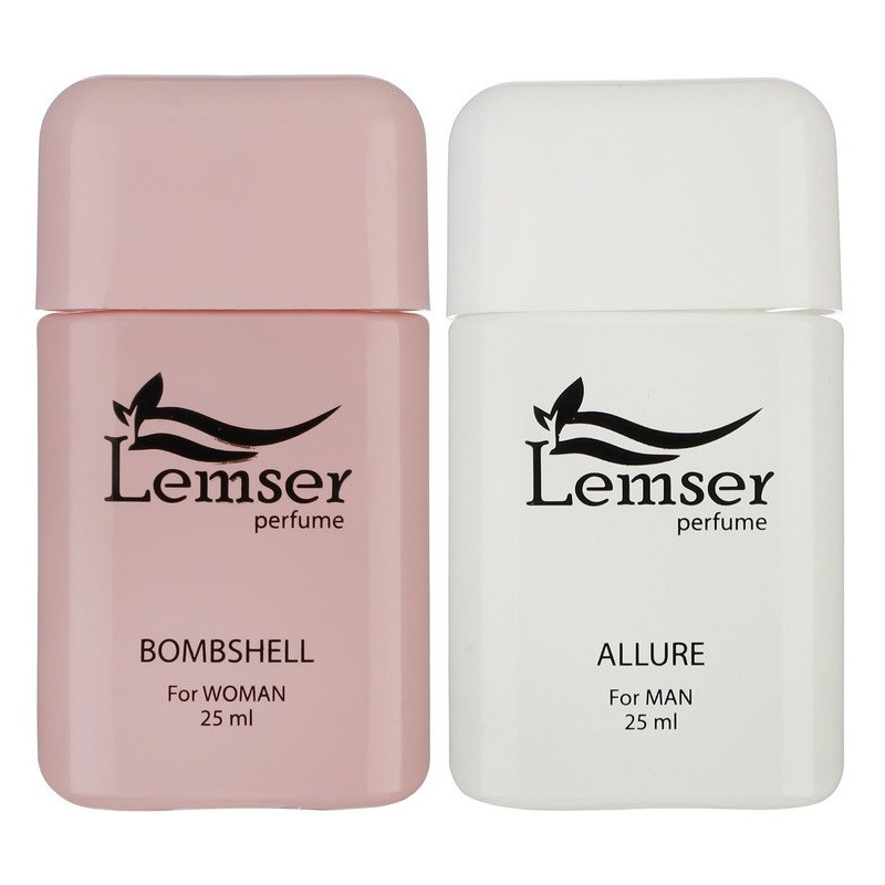 عطر جیبی لمسر مدل BOMBSHELL - Allure حجم 25 میلی لیتر مجموعه دو عددی