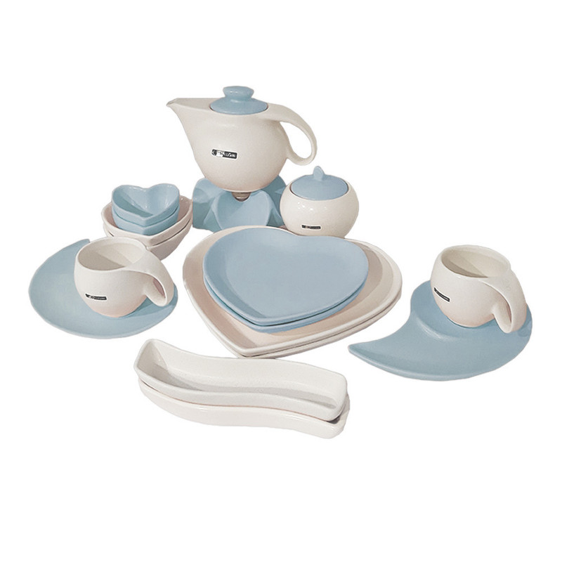 خرید و قیمت سرویس صبحانه خوری 17 پارچه آی سرام مدل ریتا مات