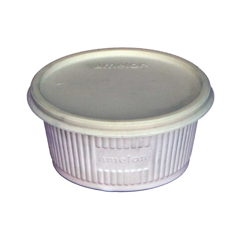 کاسه یکبار مصرف آملون مدل 550 گیاهی بسته 30 عددی