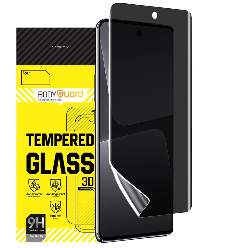 محافظ صفحه نمایش حریم شخصی بادیگارد مدل Hydrogel مناسب برای گوشی موبایل آنر 90 / 200