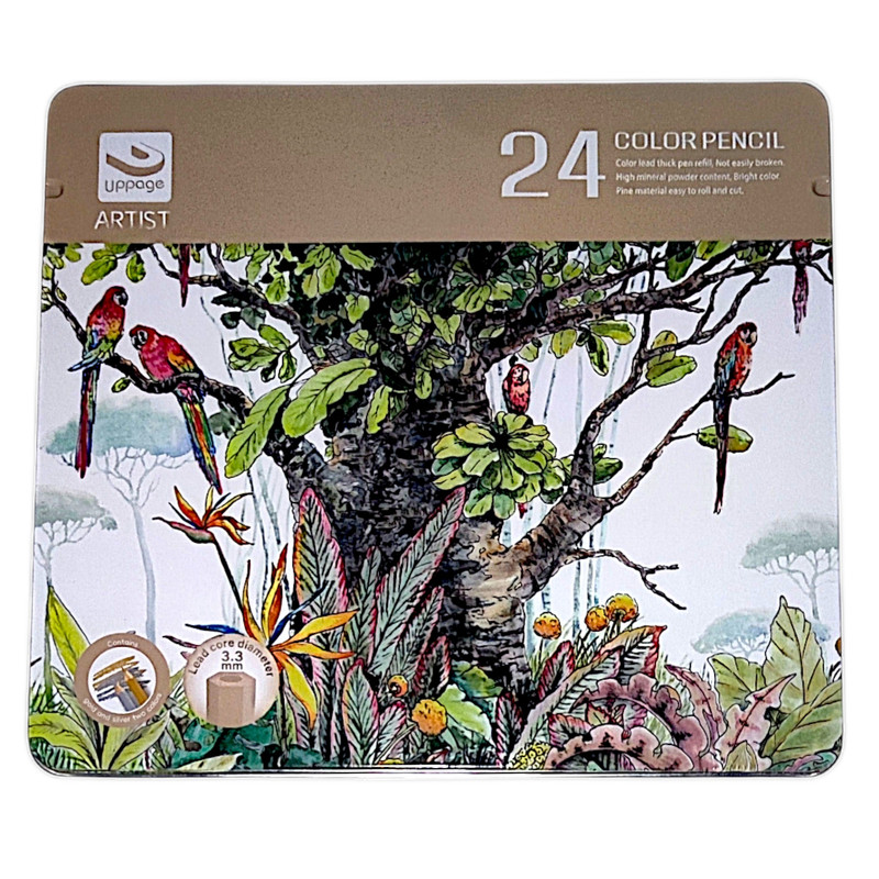 مداد رنگی 24 رنگ آپیج مدل 2424