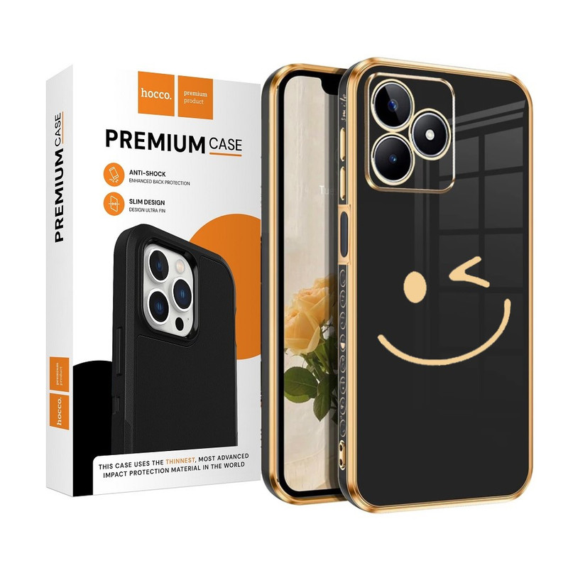 کاور هوکو مدل Smile مناسب برای گوشی موبایل ریلمی C53