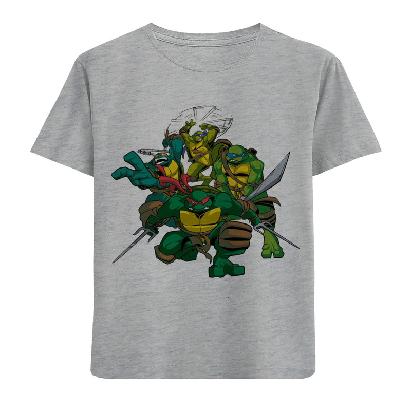 خرید و قیمت تی شرت بچگانه مدل لاک پشت نینجا F168