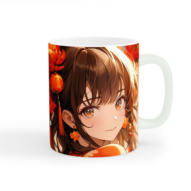 ماگ طرح دخترانه شگفت انگیز کد wall-8189