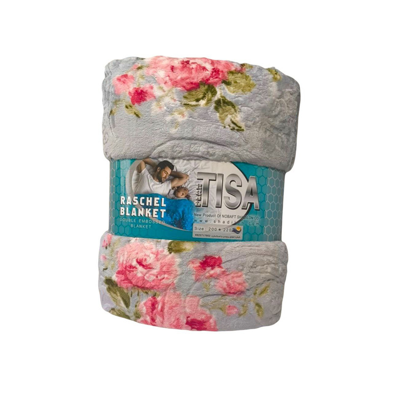 پتو مسافرتی دونفره تیسا مدل لایف سایز 220x200 سانتی متر