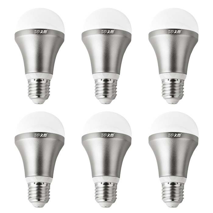 لامپ ال ای دی 7 وات دی پی مدل 01 پایه E27 بسته 6 عددی