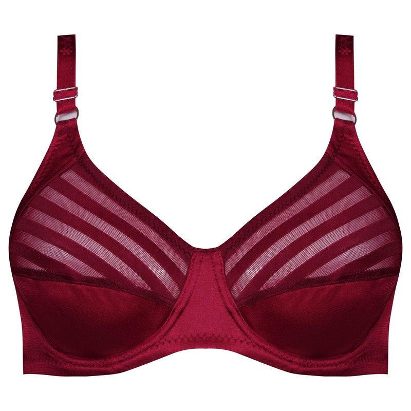 خرید و قیمت سوتین زنانه کارنا رز مدل فنردار کد 4677-413 رنگ زرشکی