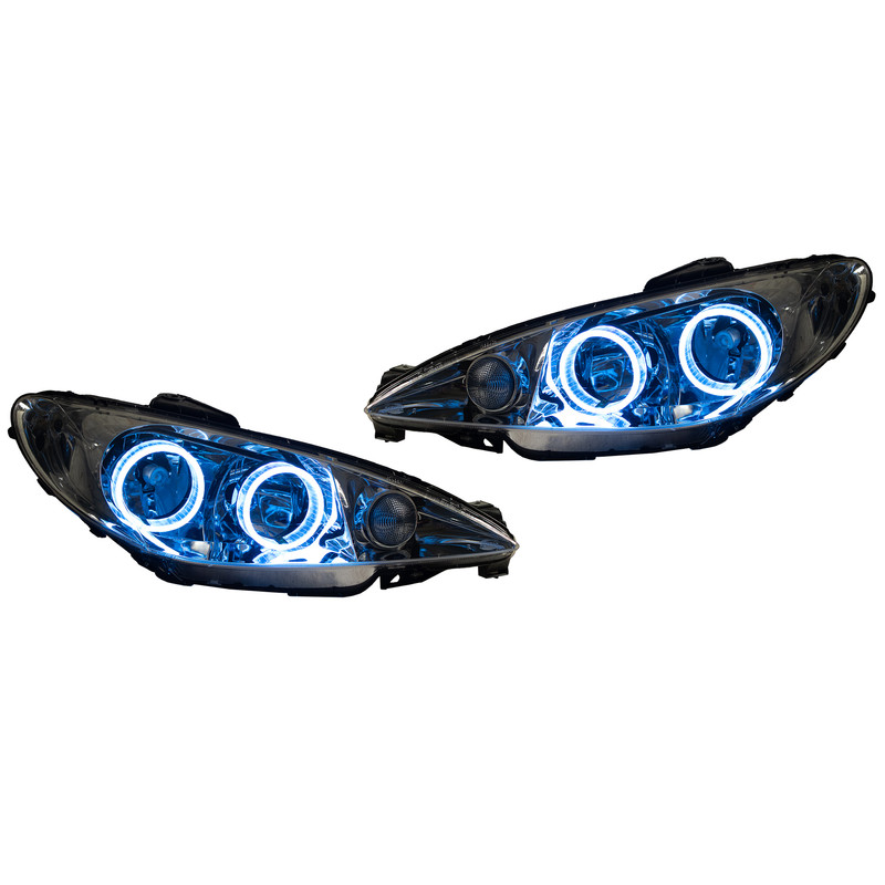 چراغ جلو خودرو گروه پژوهش صنعت مدرن مدل Pa1030 مناسب برای پژو 206 بسته دو عددی