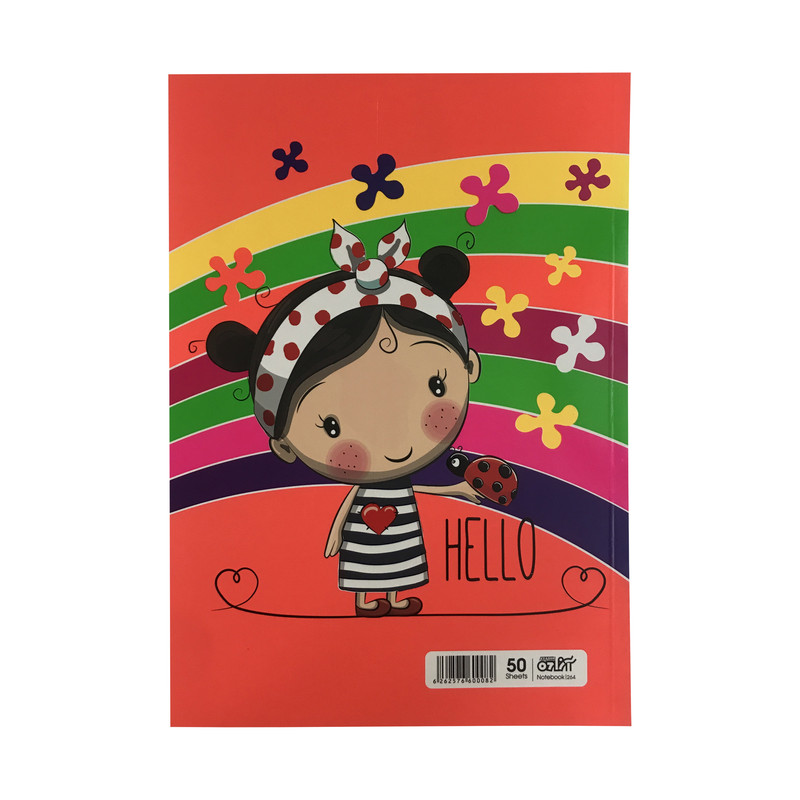 خرید و قیمت دفتر مشق 50 برگ آزاده کد 01