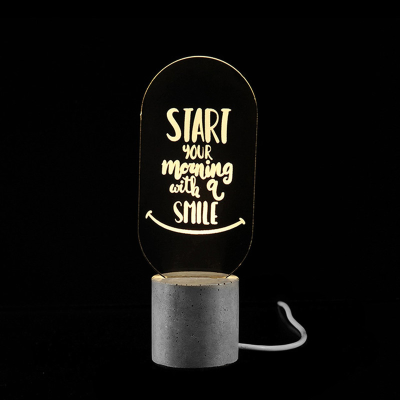 چراغ خواب دکوراتیو پلاس مدلAC-038