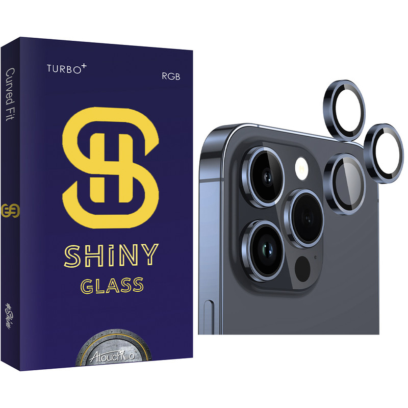 محافظ لنز دوربین آتوچبو مدل رینگی مناسب برای گوشی موبایل اپل iPhone 15 Pro Max