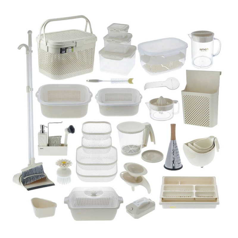 سرویس جهیزیه 40 پارچه لیمون مدل نارین