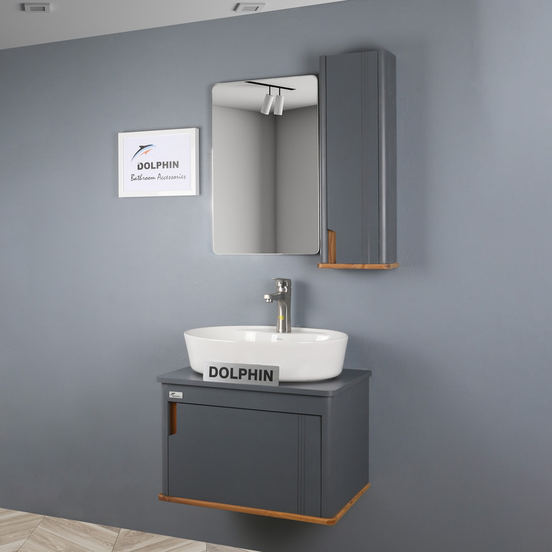 ست کابینت و روشویی دلفین مدل R15 به همراه آینه و باکس