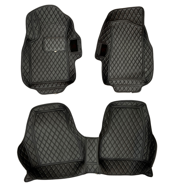 کفپوش شش بعدی خودرو مدل MC چرم گلدوزی مناسب برای پژو 405