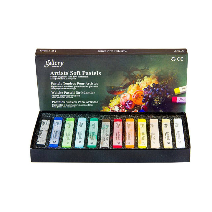 پاستل گچی 12 رنگ گالری کد MPV-12