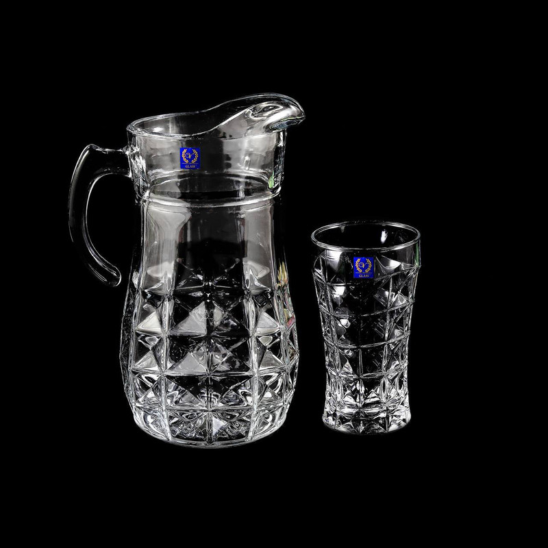 خرید و قیمت ست پارچ و لیوان 7 پارچه مدل آکوامارین