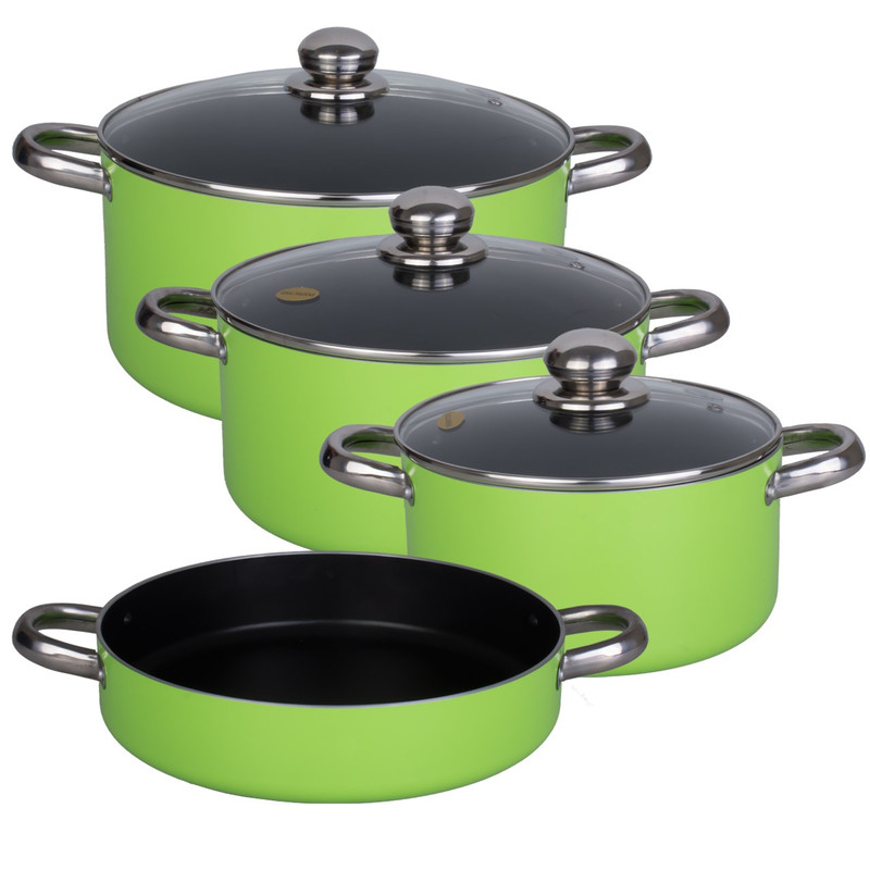 خرید و قیمت سرویس پخت و پز 7 پارچه ظرفیران مدل 163