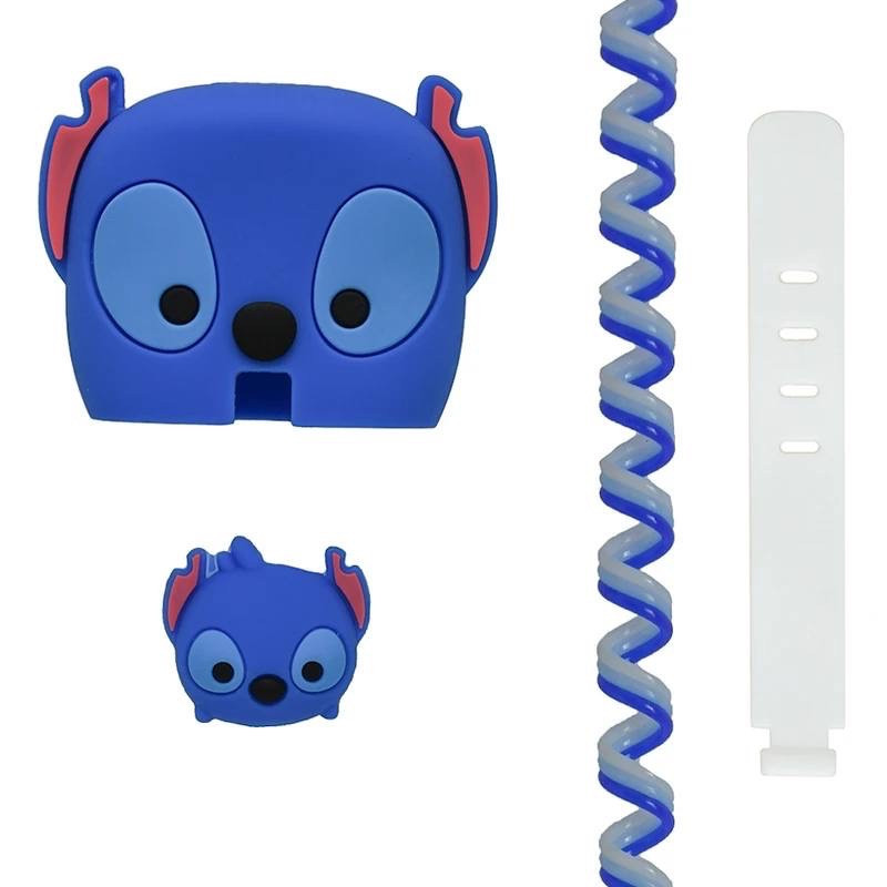 خرید و قیمت محافظ کابل وال کیس طرح استیج به همراه محافظ شارژر دیواری 45 وات شیائومی مجموعه 4 عددی