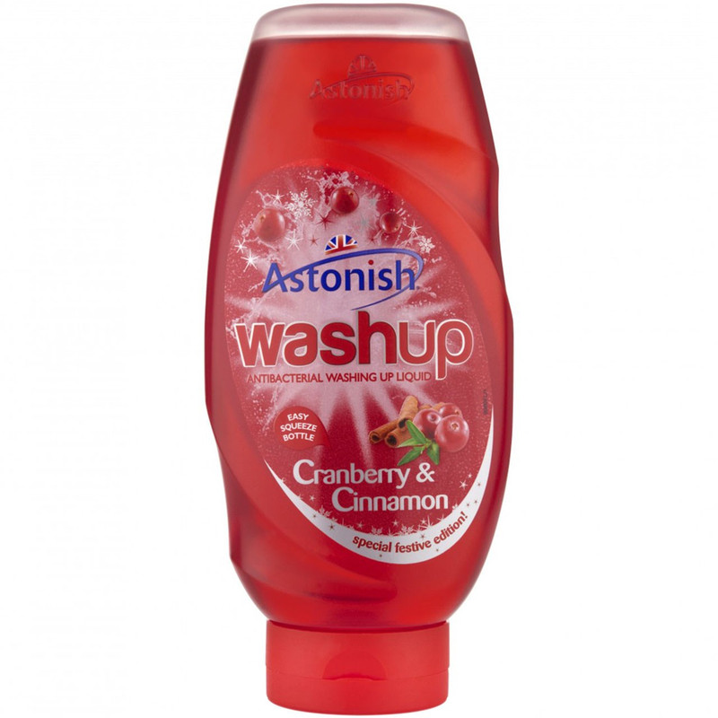 خرید و قیمت مایع ظرفشویی استونیش مدل Washup Cranberry And Cinnamon حجم 600 میلی لیتر