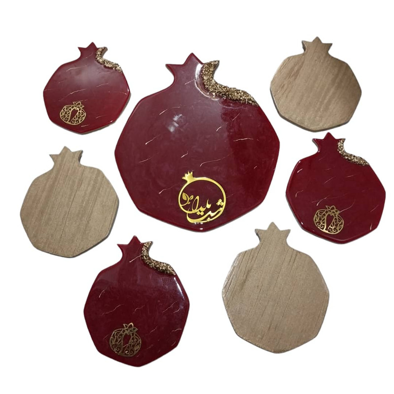 استند تزیینی مدل اناری مجموعه 7عددی