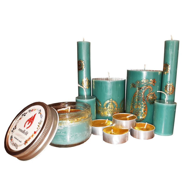 شمع مدل box-04 مجموعه 12 عددی