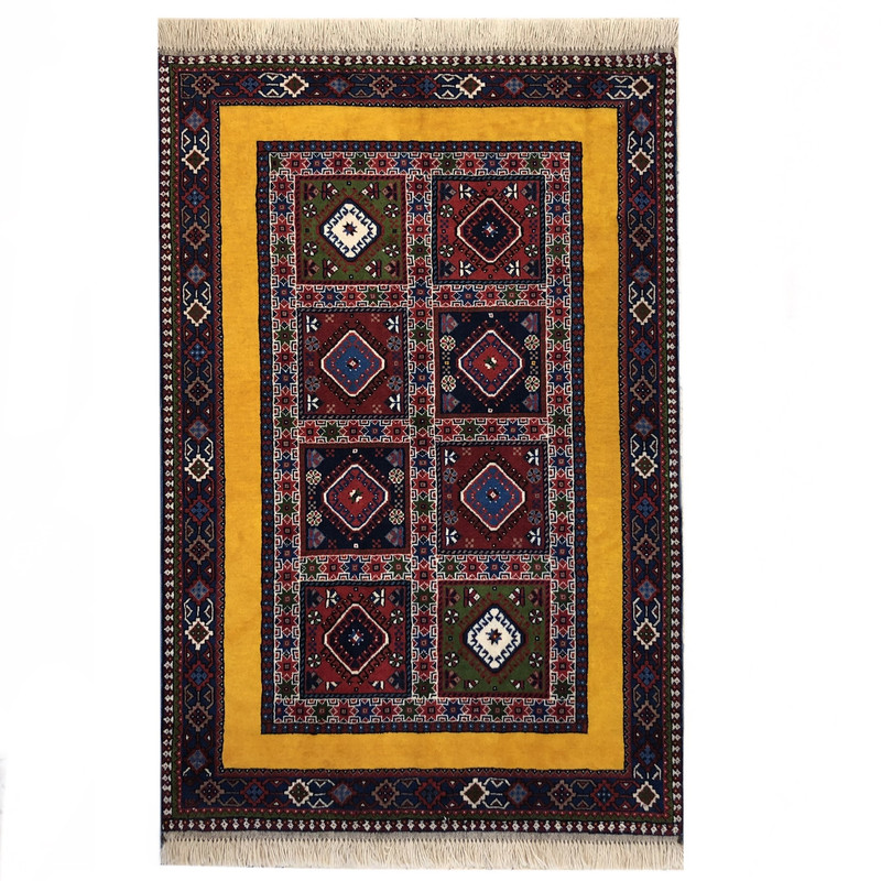 فرش دستبافت ۱.۵ متری مدل یلمه