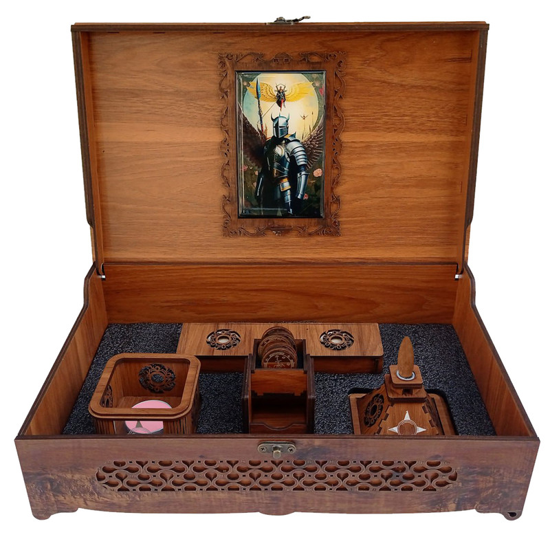 خرید و قیمت دکوری مدل جعبه ماه تولد فروردین-سری دوم-AMB-2-01