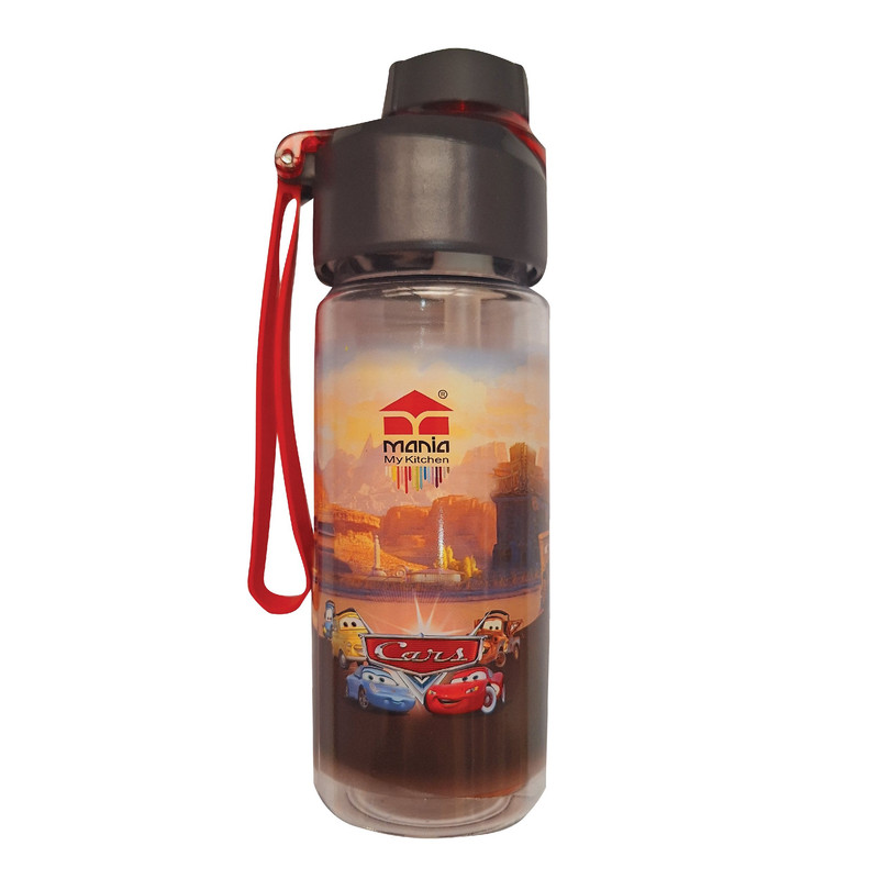 قمقمه کودک مانیا مدل ماشین ها نی دار کد 103812 گنجایش 0.43 لیتر