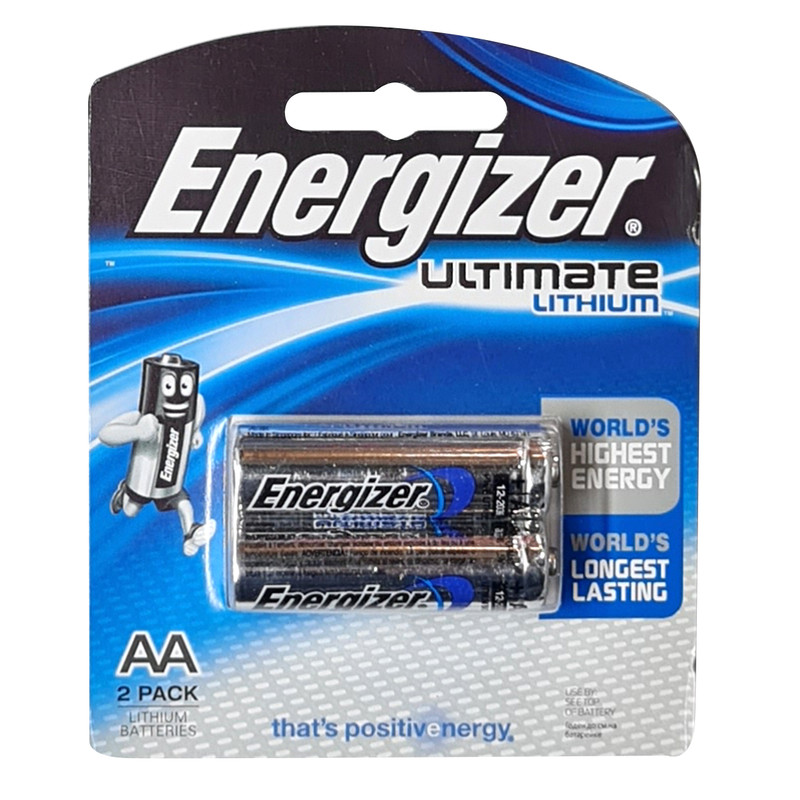 باتری قلمی انرجایزر مدل LI-FR6 بسته 2 عددی