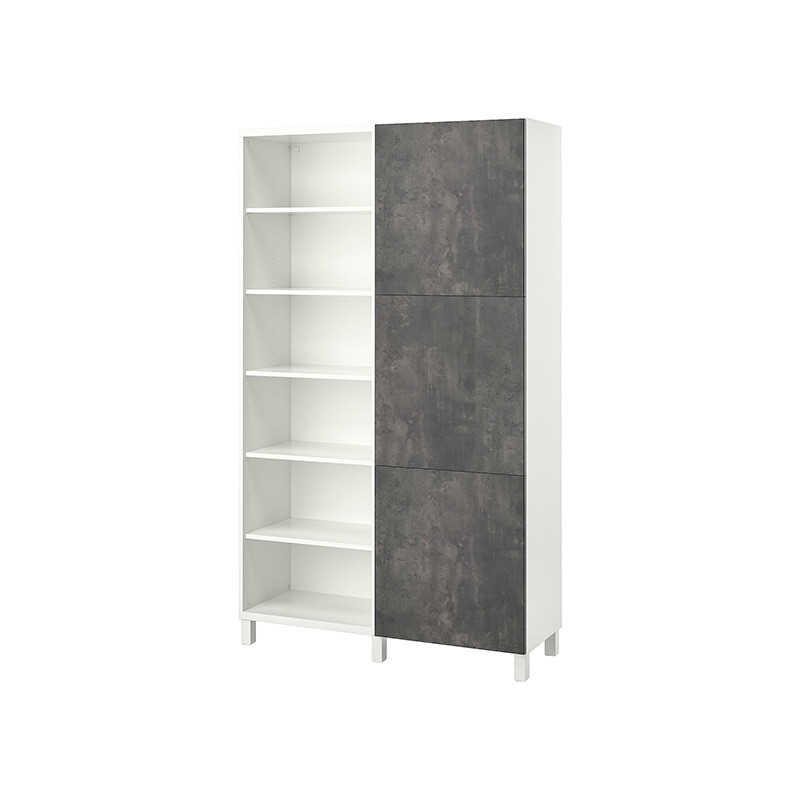 کمد اداری اسمردیس مدل E128 - MDF