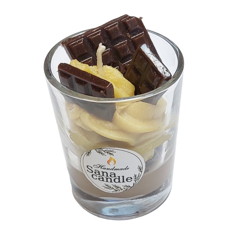 شمع مدل کاپ کیک بسته 2 عددی