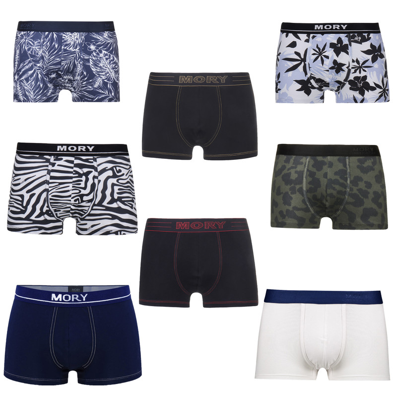 شورت مردانه موری مدل ترانک بسته 8 عددی