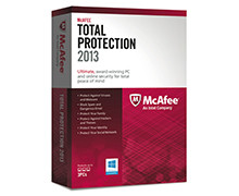 مک آفی توتال پروتکشن 2013 - مخصوص سه کاربر