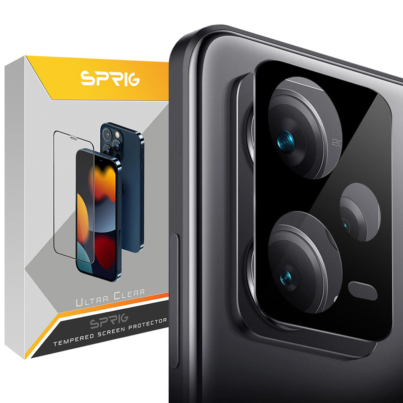 محافظ لنز دوربین اسپریگ مدل 3D-SP مناسب برای گوشی موبایل شیائومی Redmi Note 12 Pro 5G