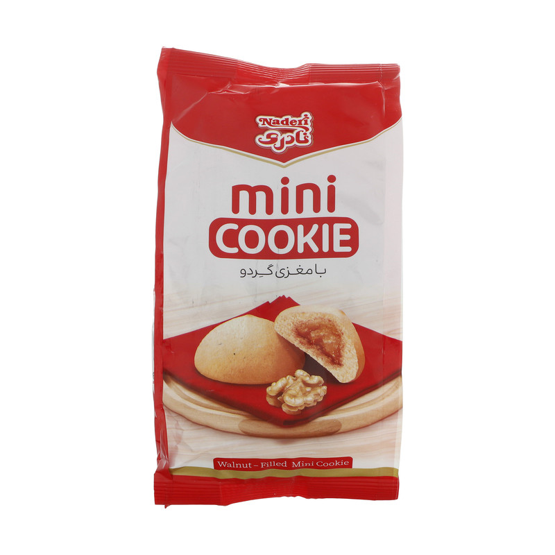 مینی کوکی با مغزی گردو نادری - 110 گرم