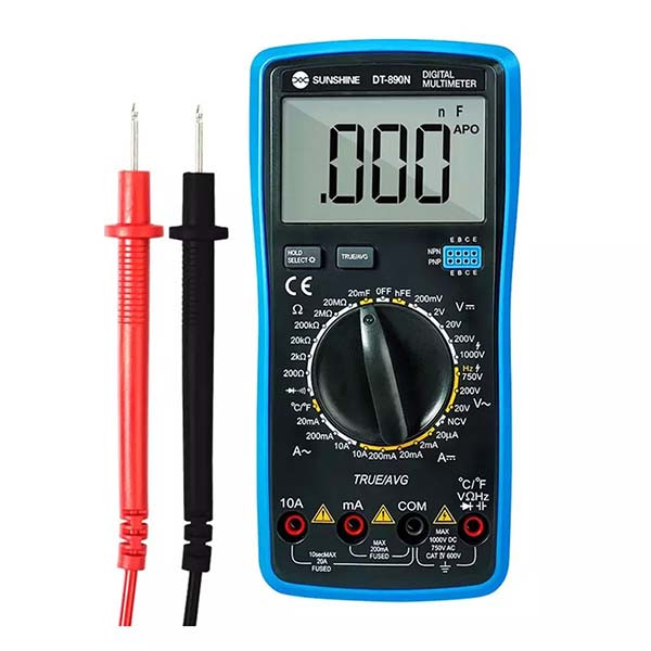 مولتی متر دیجیتال سانشاین مدل DT-890N