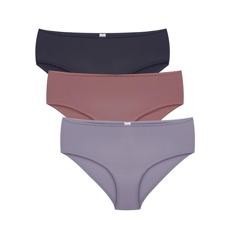 شورت زنانه ال سی وایکیکی مدل S45592Z8 مجموعه 3 عددی