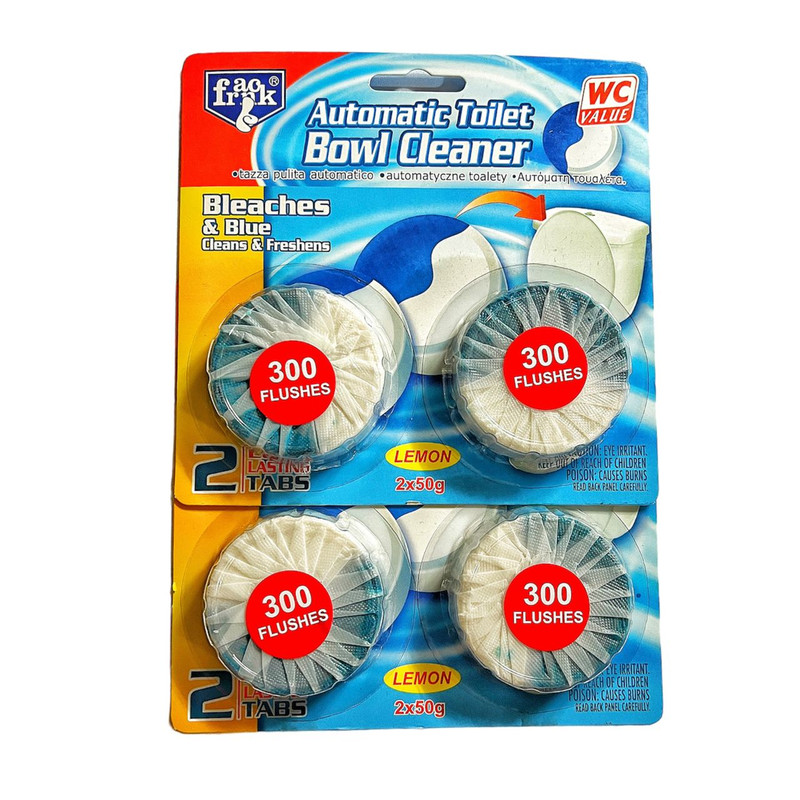 قرص جرمگیر توالت فرنگی فرانک مدل Lemon کد 423 بسته 4 عددی
