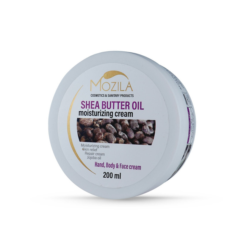 کرم مرطوب کننده موزیلا مدل شی باتر حجم 200 میلی لیتر