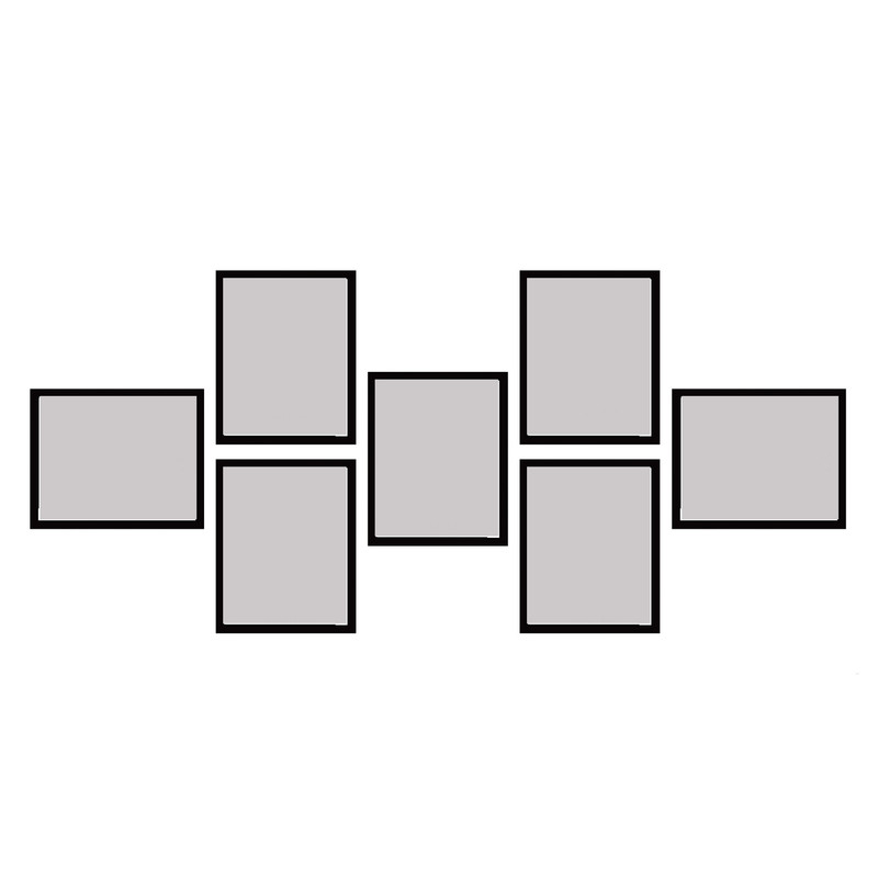 قاب عکس بکلیت مدل 215-89 مجموعه 7 عددی