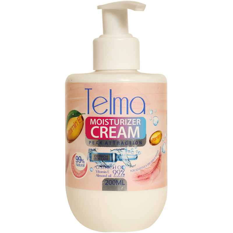 کرم مرطوب کننده و آبرسان تلما مدل Senstive Rapair حجم 200 میلی لیتر