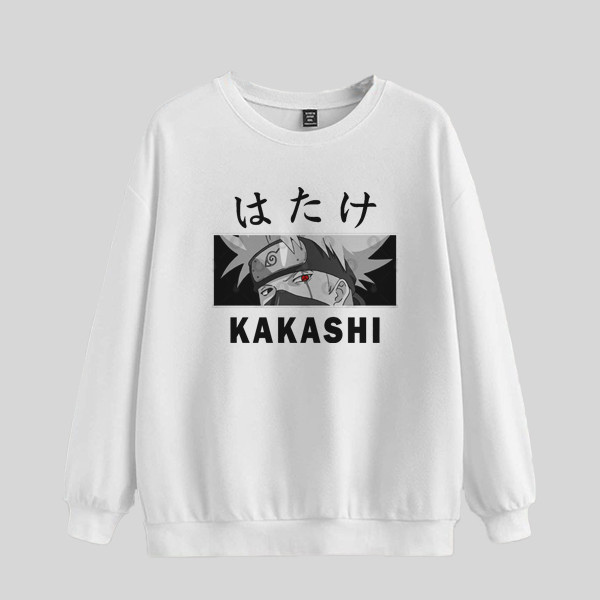 سویشرت مردانه مدل دورس انیمه ای ناراتو شخصیت کاکاشی کد anm037