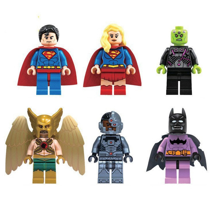ساختنی مدل Super Heroes کد 0192 بسته شش عددی