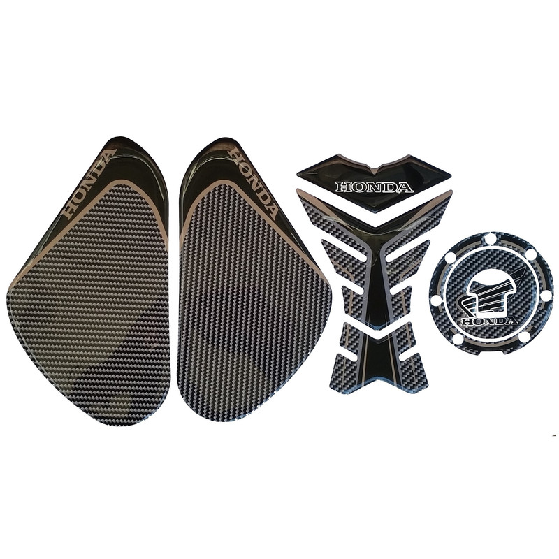 برچسب محافظ باک هوندا مدل شال طلا مناسب برای هوندا CB1300 بسته 4 عددی
