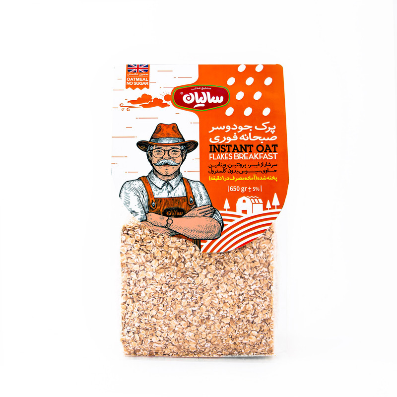 جو دوسر پرک صبحانه صنایع غذایی سالیان - 650 گرم