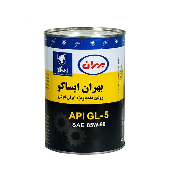 خرید و قیمت روغن گیربکس بهران مدل 85W90 GL5 حجم 1 لیتر