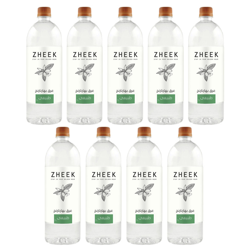 خرید و قیمت عرق بهار نارنج ژیک - 1 لیتر بسته 9 عددی