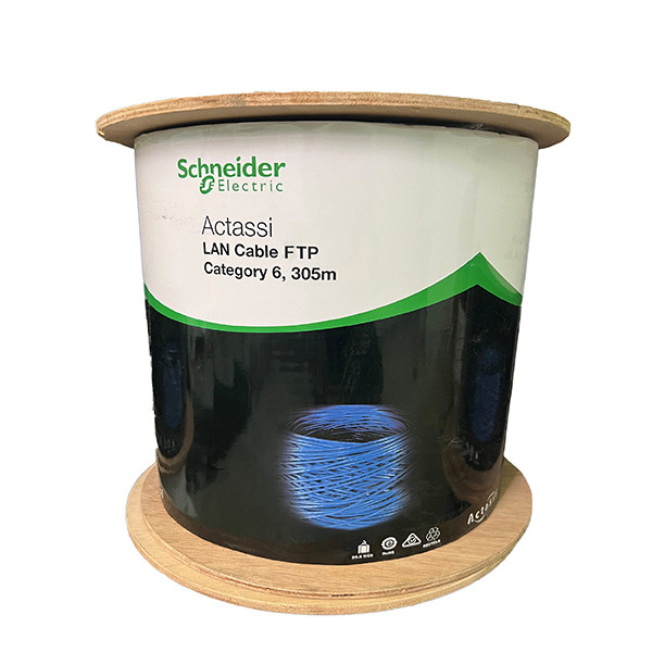 خرید و قیمت کابل شبکه Cat6 F/UTP اشنایدر اکتاسی مدل Act4p6scm3rbbu