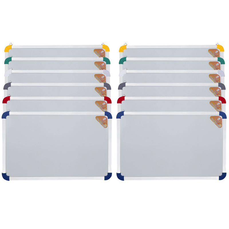 تخته وایت برد نیکان مدل کلاسیک سایز 40×30 سانتی متر بسته 12 عددی